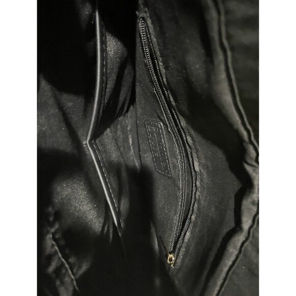 Summer & Rose Black vegan Leather Skinny Backpack laptop